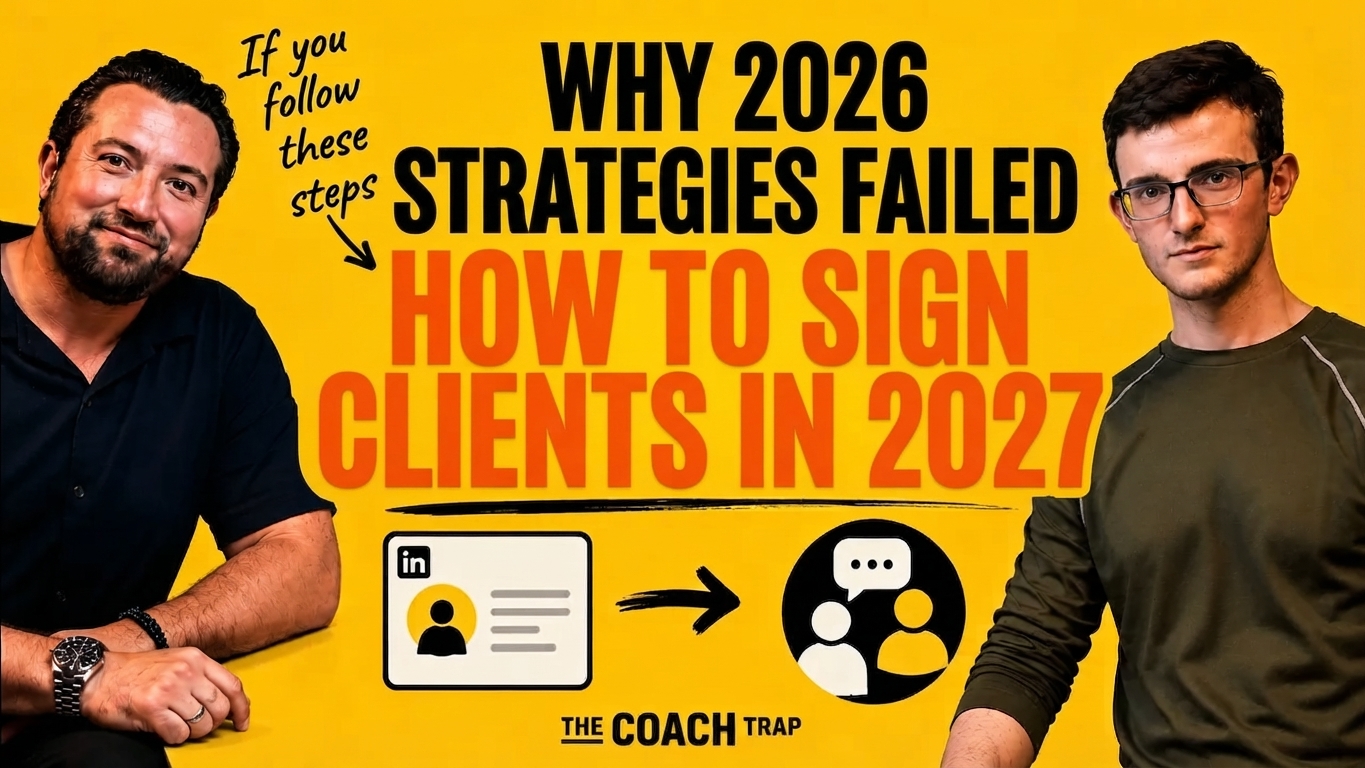 How to Sign Clients in 2027 — live session with Greg Styan and Dan Williams